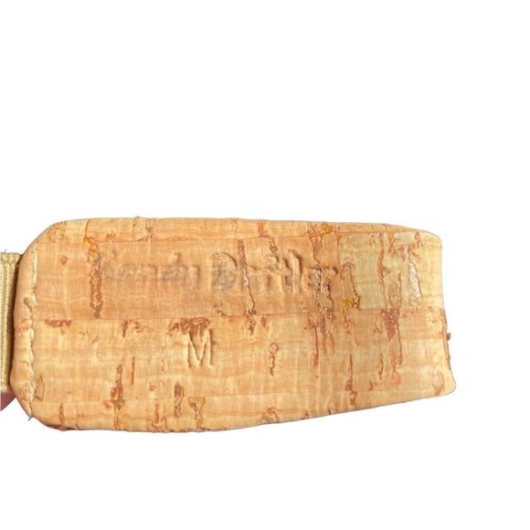 Sandy Duftler Belt Designs Open Hook Gold Tone/Metallic Tone Elastic Cork Sz M - Picture 9 of 9